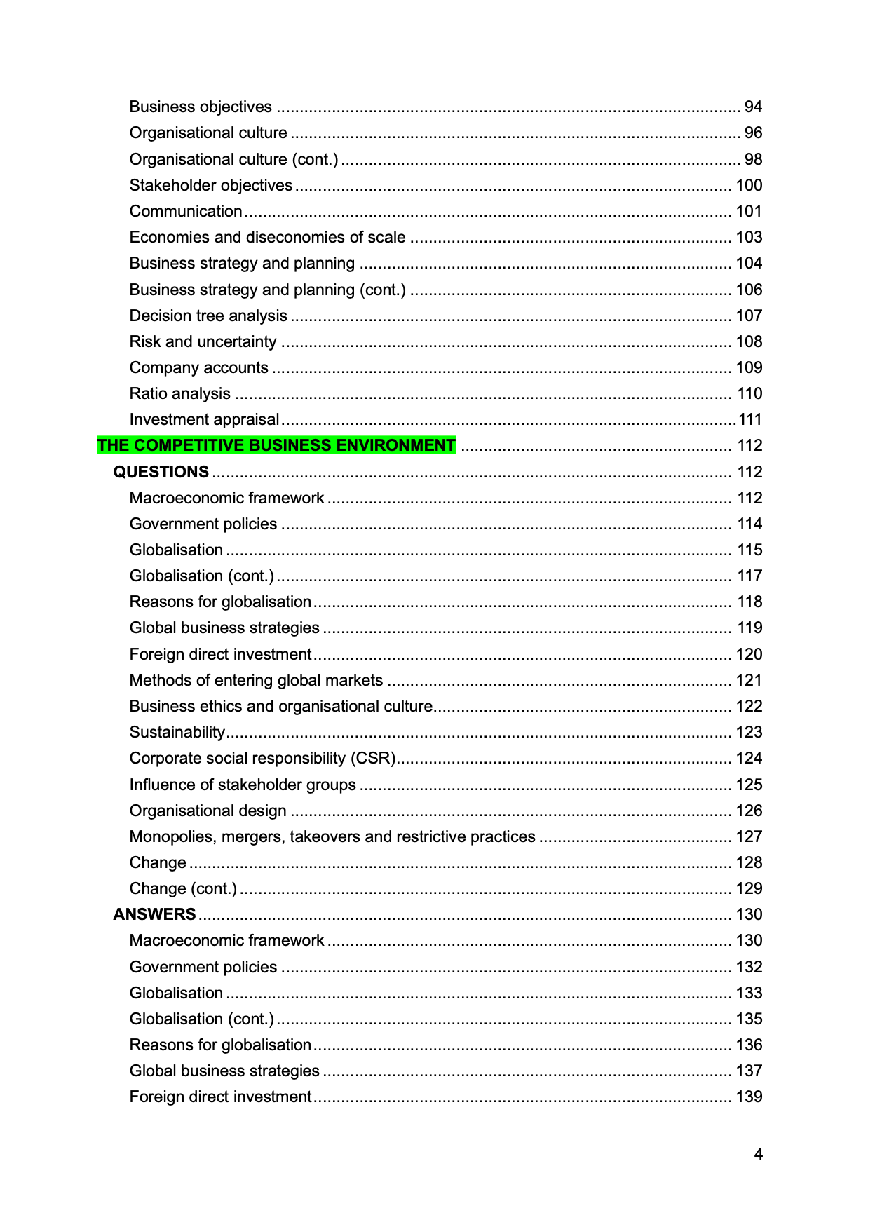CCEA A Level Business