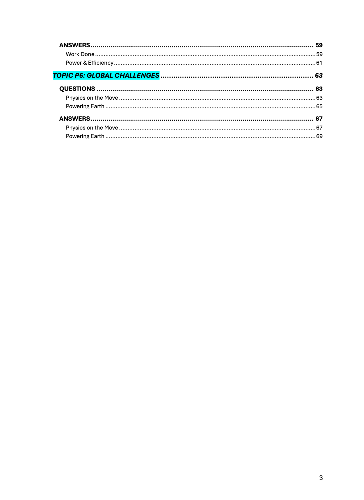 OCR-GCSE-Physics: Combined/Triple Science