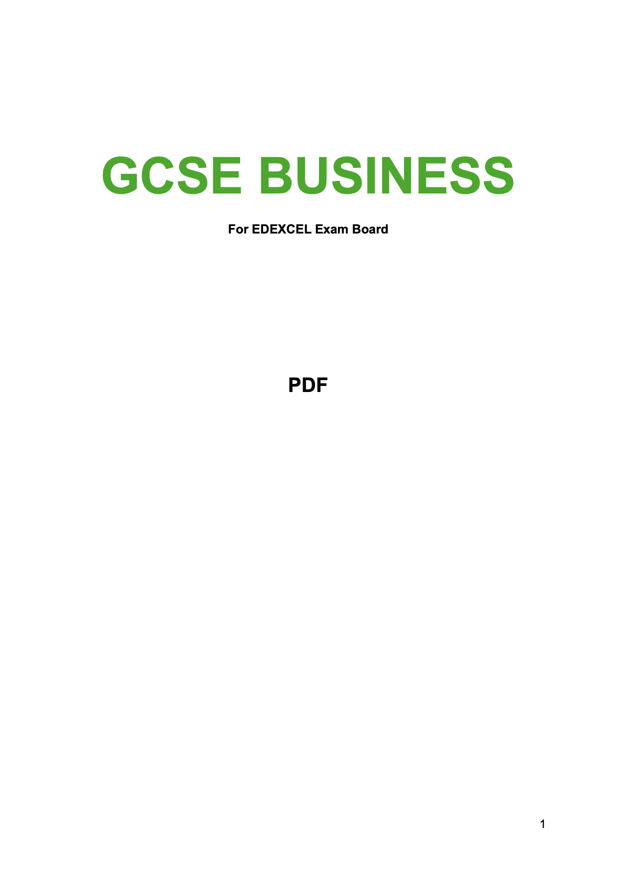 EDEXCEL-GCSE-Business