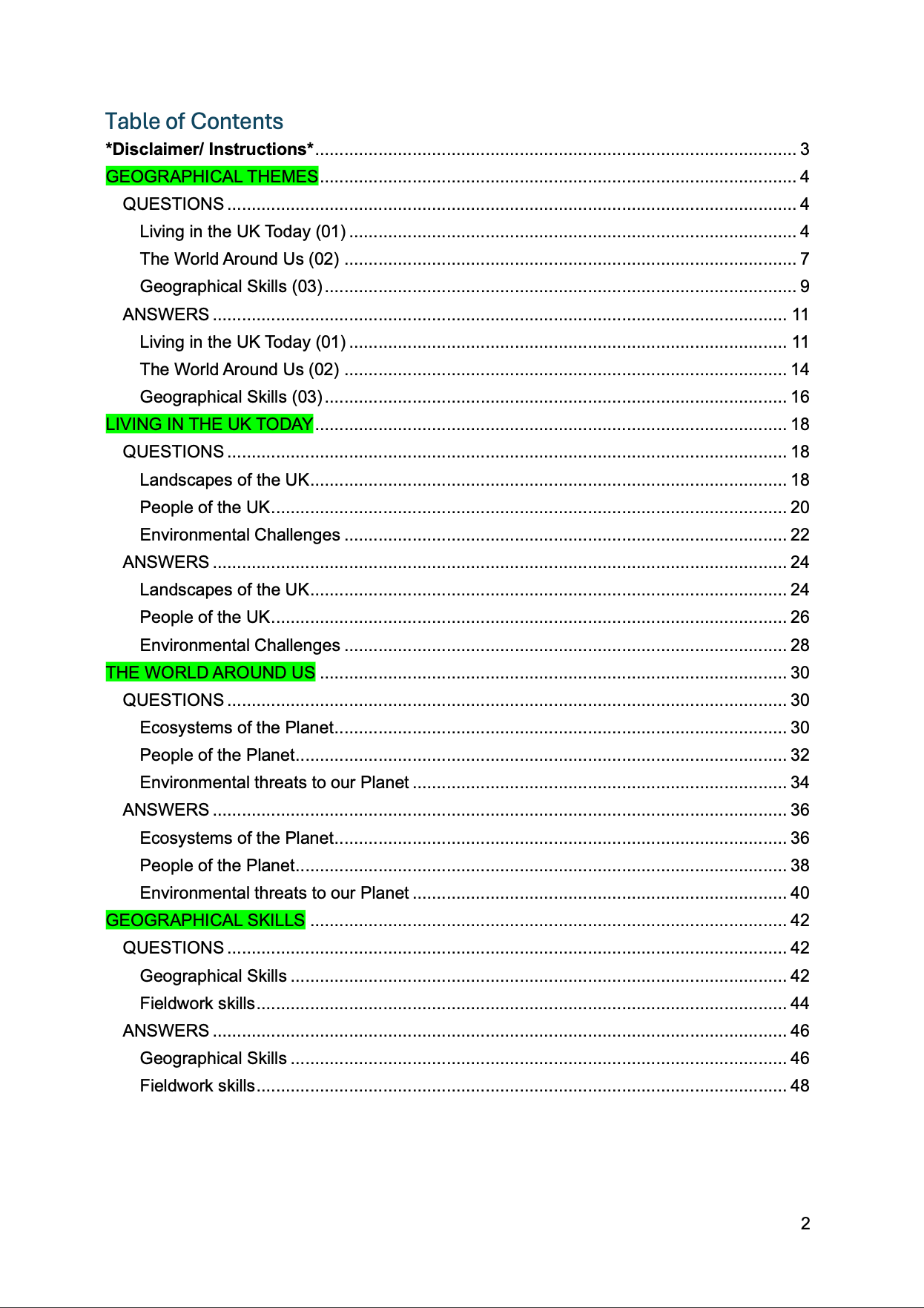 OCR-GCSE-Geography