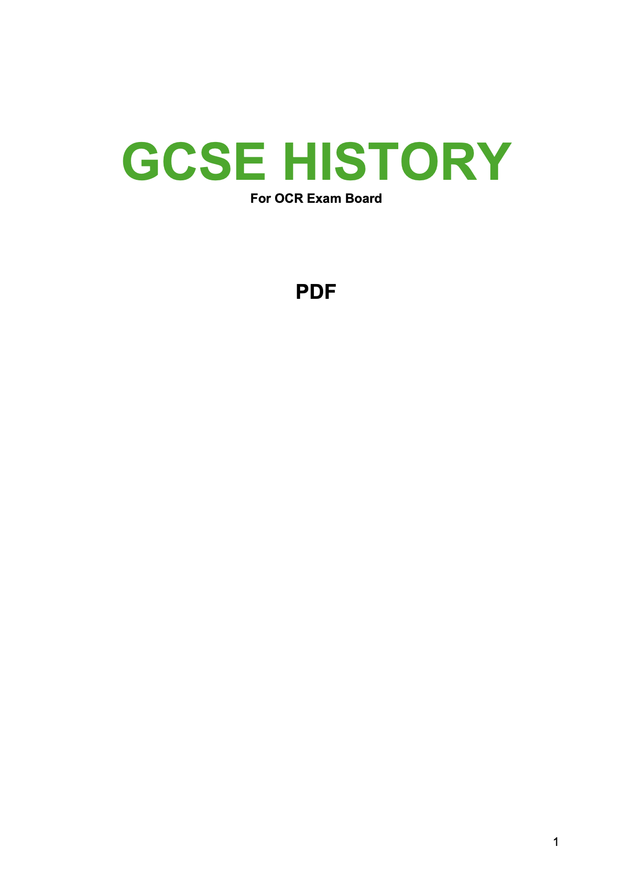 EDEXCEL-GCSE-History