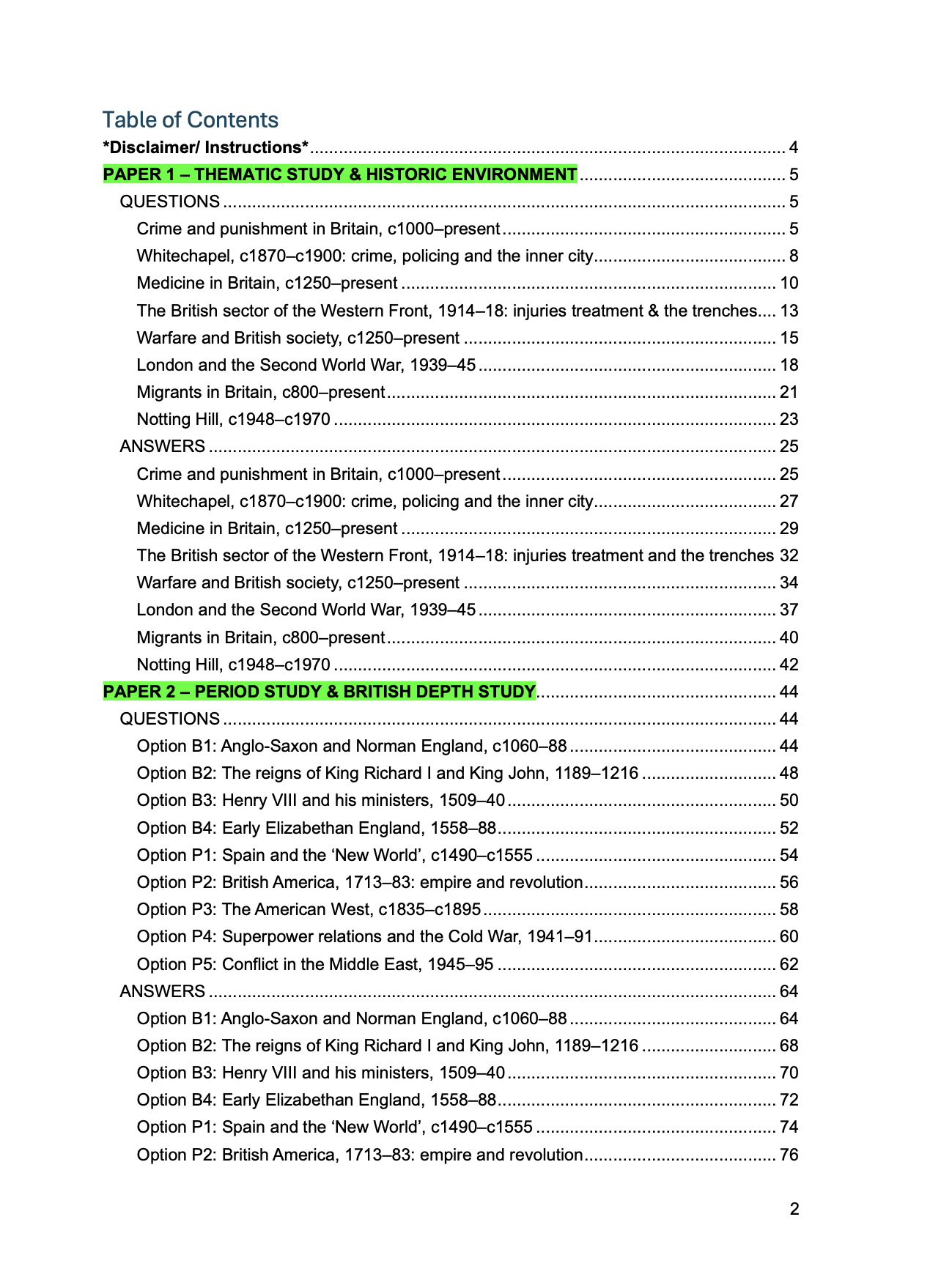 EDEXCEL-GCSE-History