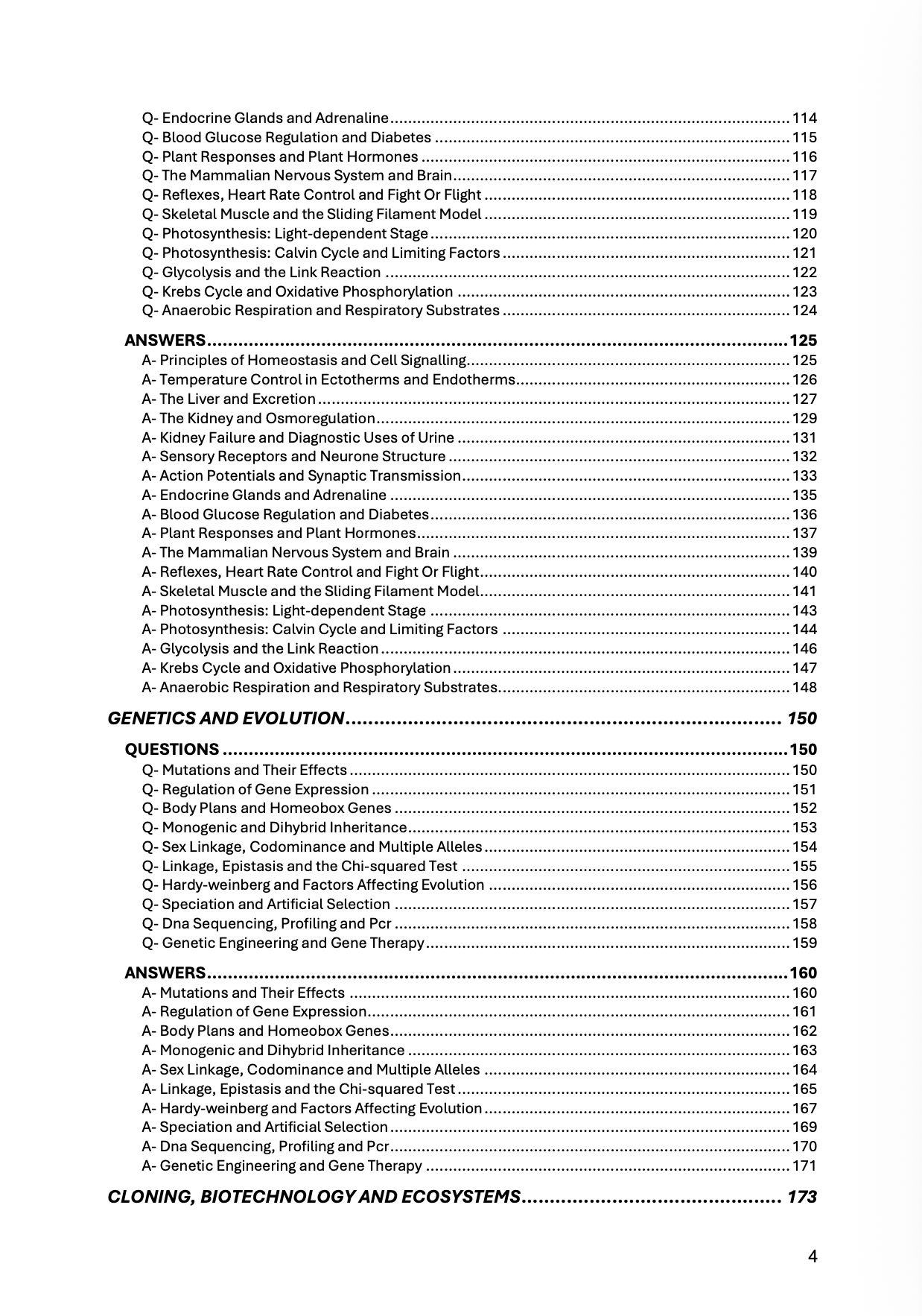 OCR A- A LEVEL BIOLOGY 3-in-1