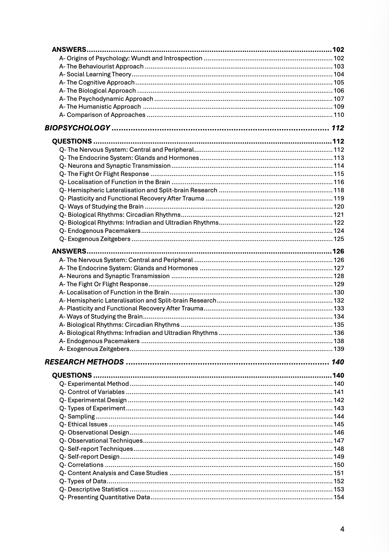 AQA A Level Psychology 3-in-1