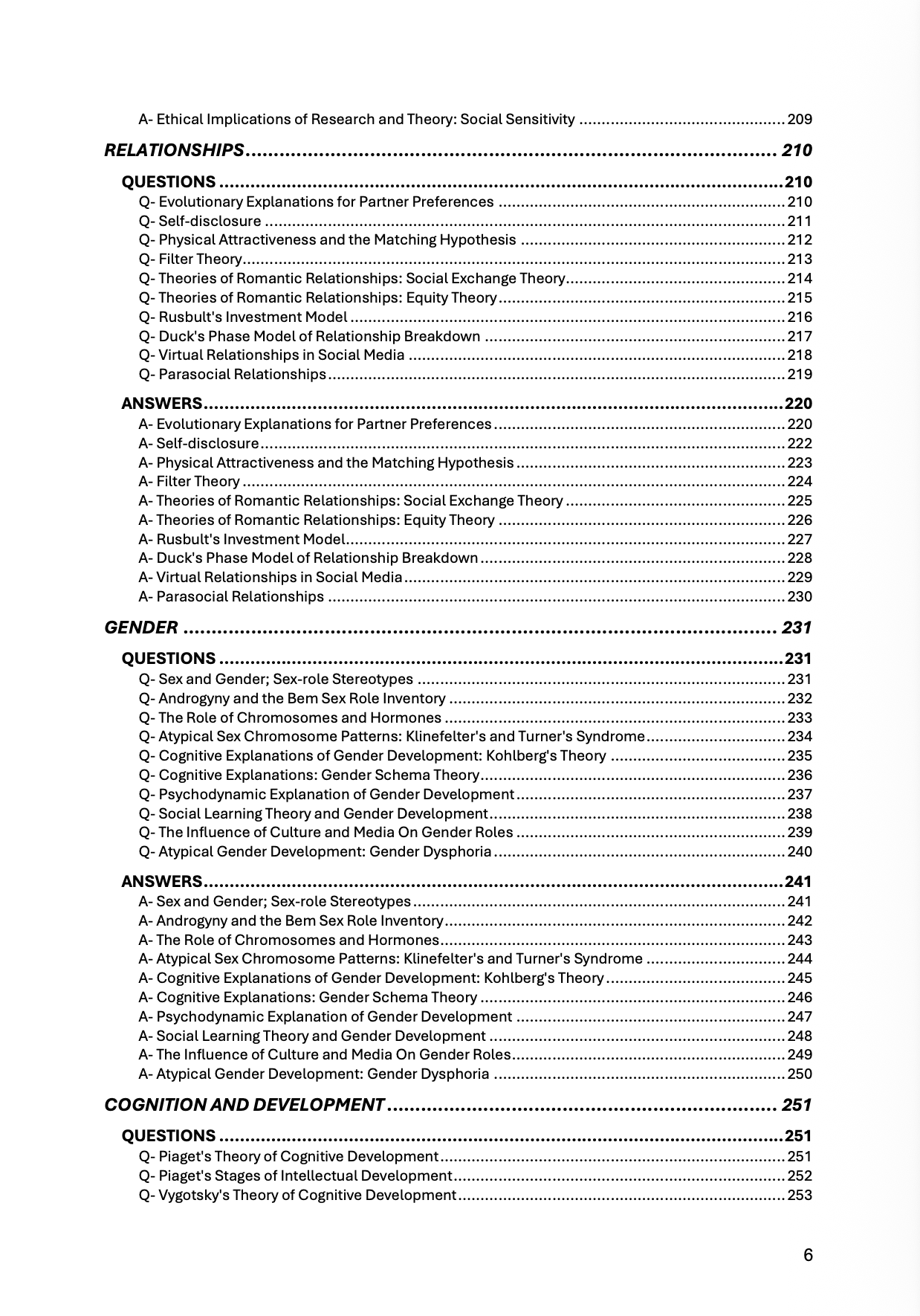 AQA A Level Psychology 3-in-1