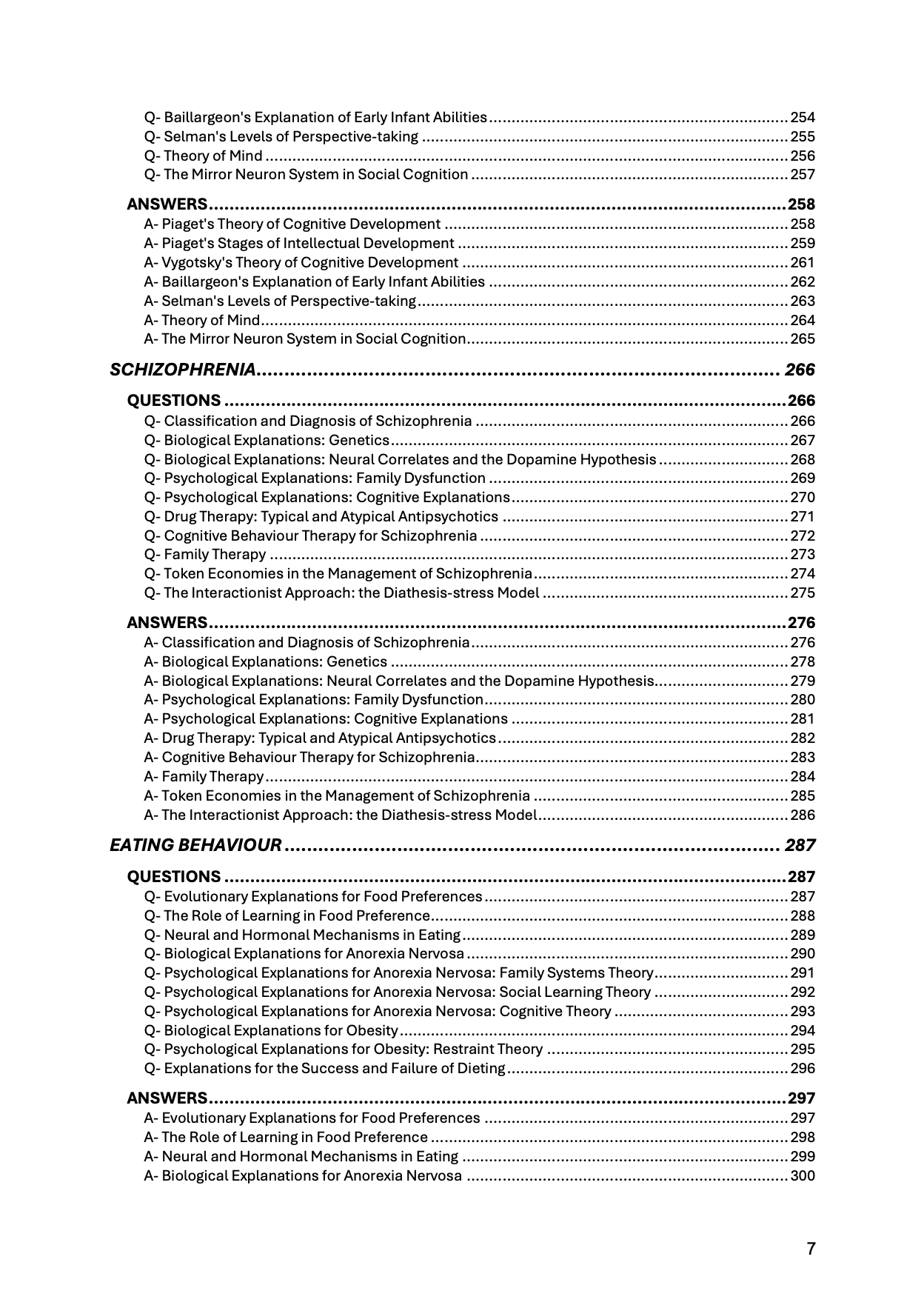 AQA A Level Psychology 3-in-1