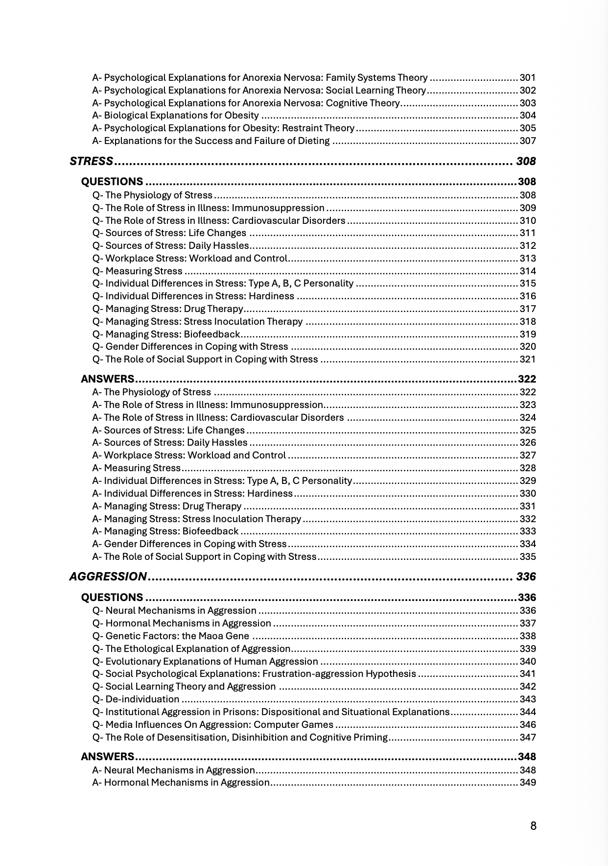 AQA A Level Psychology 3-in-1