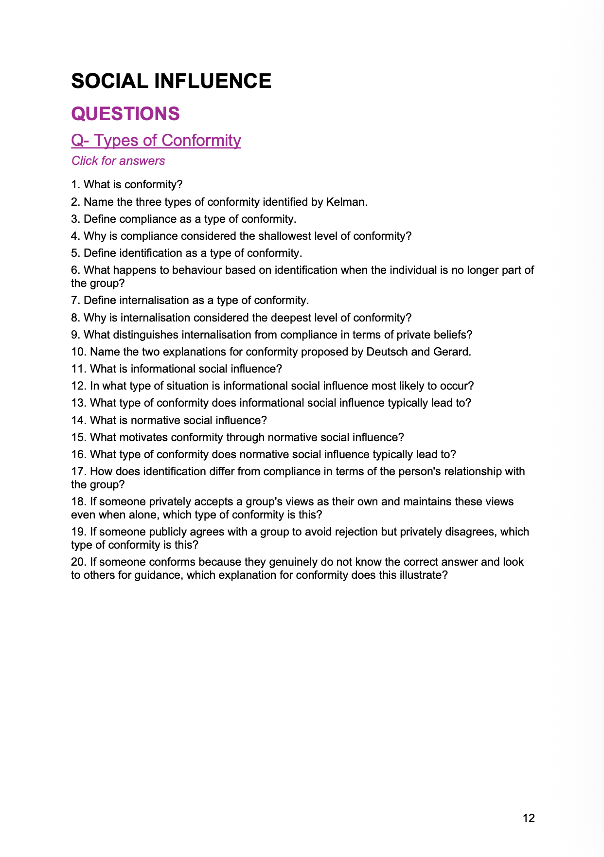AQA A Level Psychology 3-in-1
