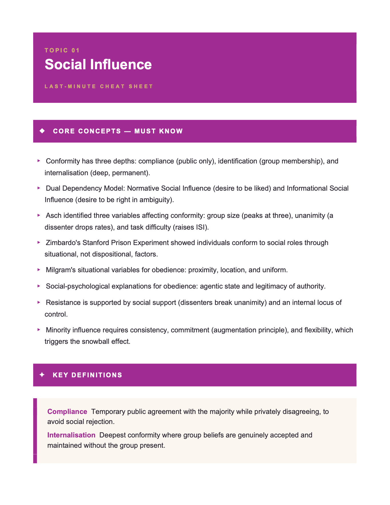 AQA A Level Psychology 3-in-1