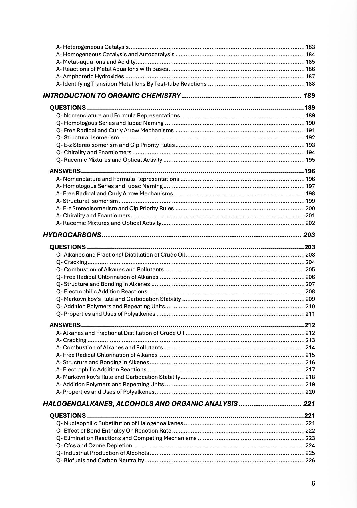 AQA A Level Chemistry 3-in-1