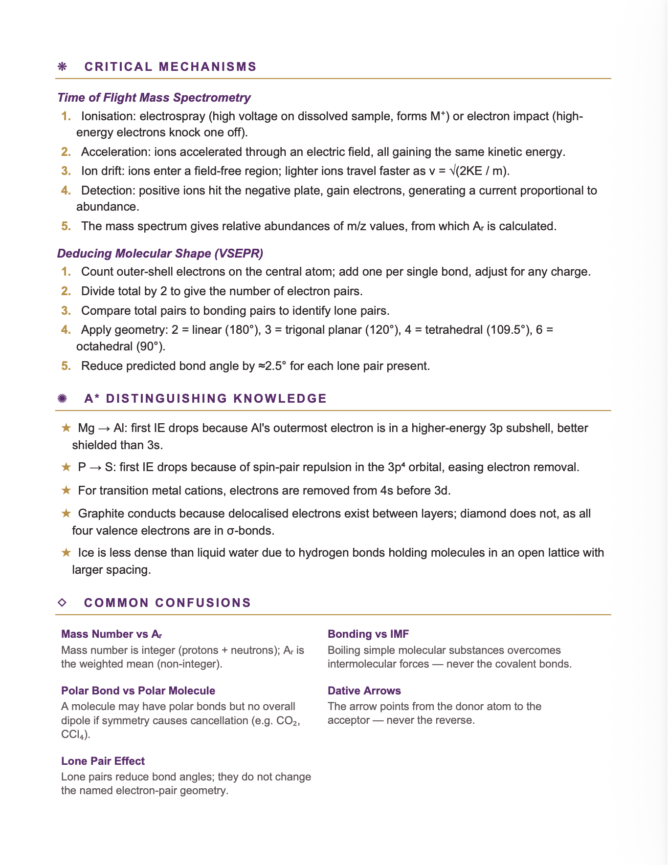 AQA A Level Chemistry 3-in-1