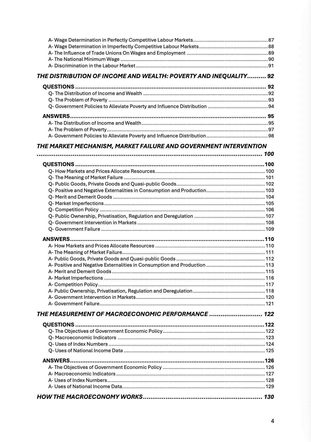 AQA A Level Economics 3-in-1