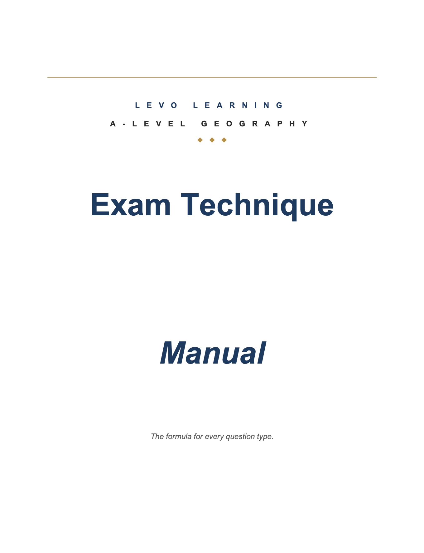 AQA A Level Geography 3-in-1