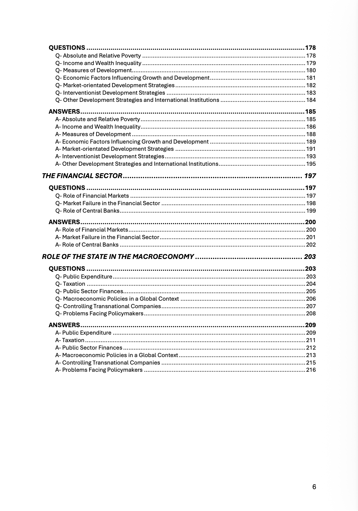 EDEXCEL A- A Level Economics 3-in-1