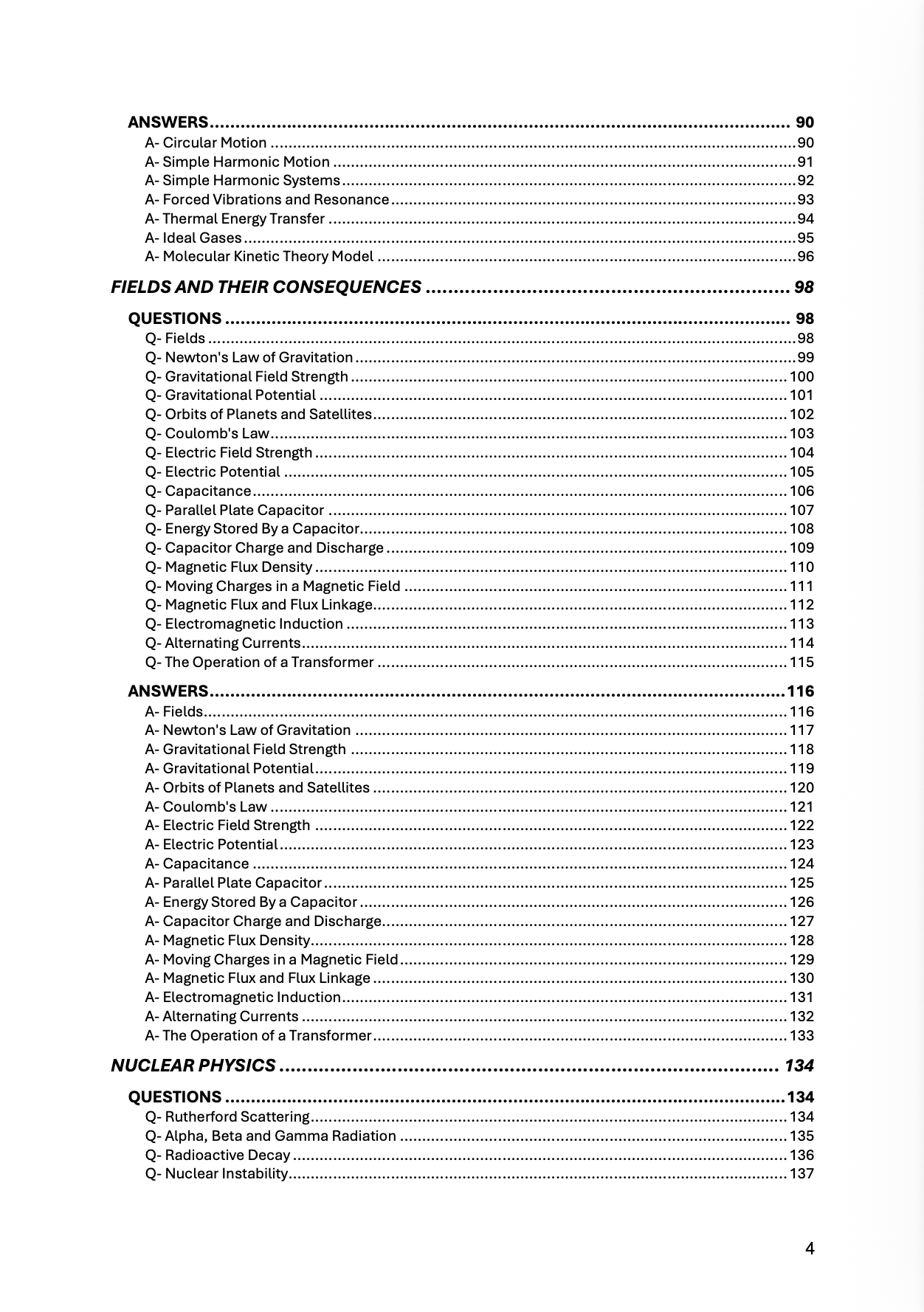 AQA A Level Physics 3-in-1