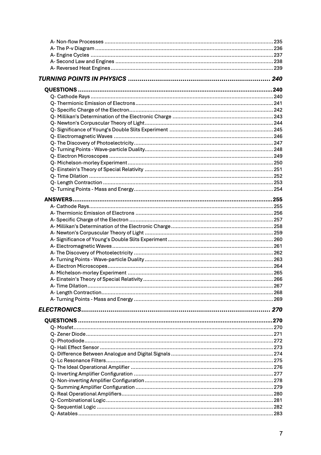 AQA A Level Physics 3-in-1