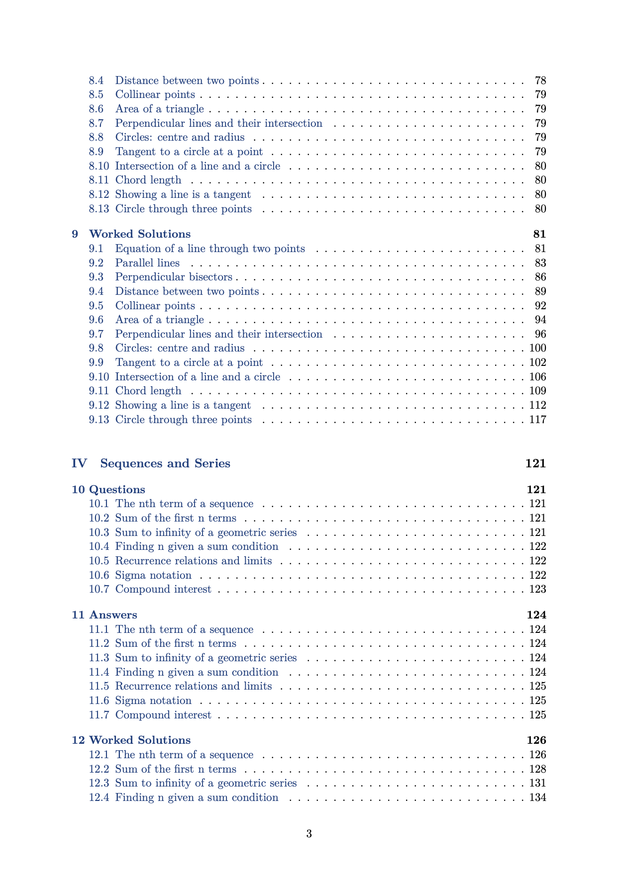 Edexcel A Level Pure Maths Practice Questions