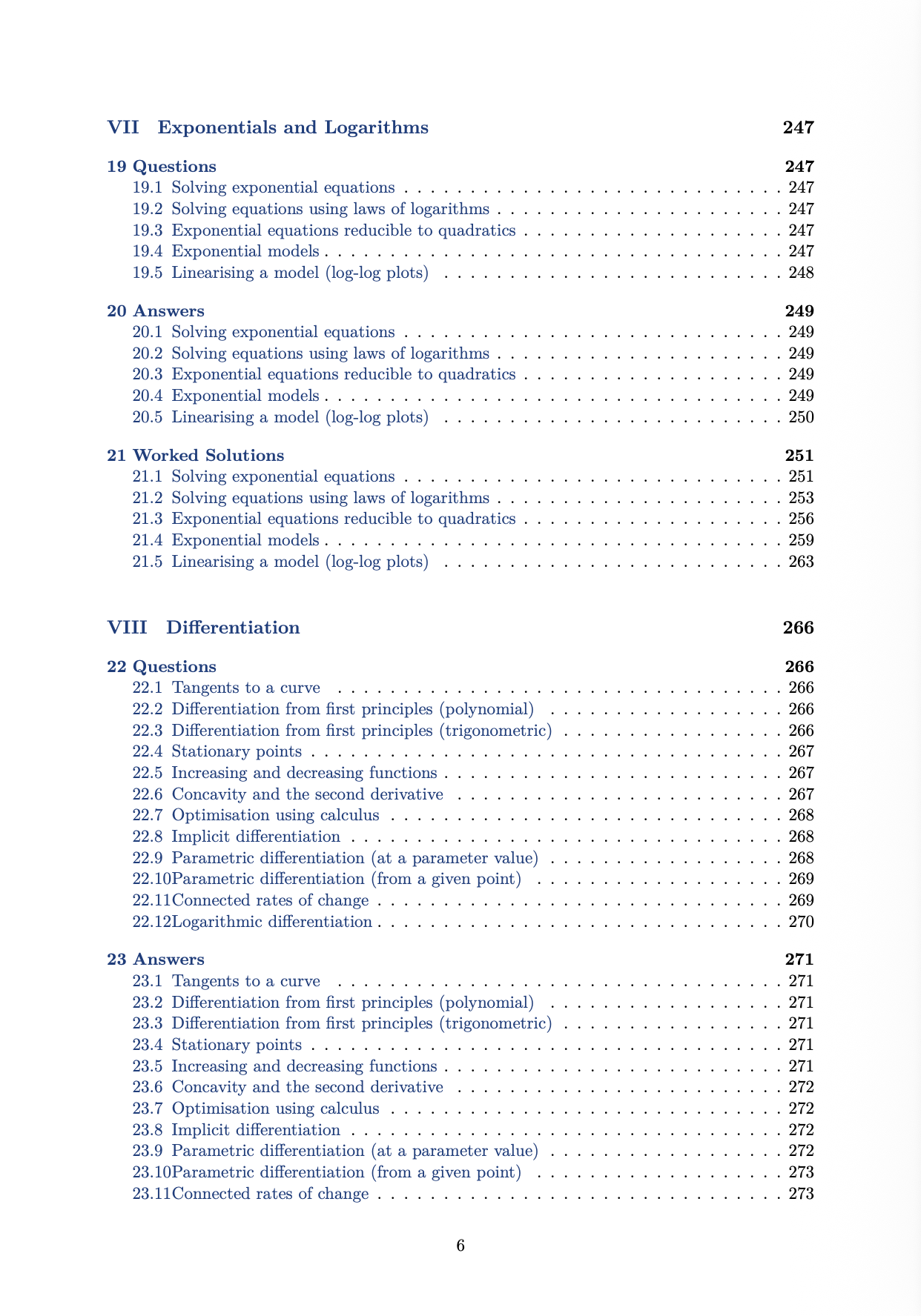 AQA A Level Pure Maths Practice Questions