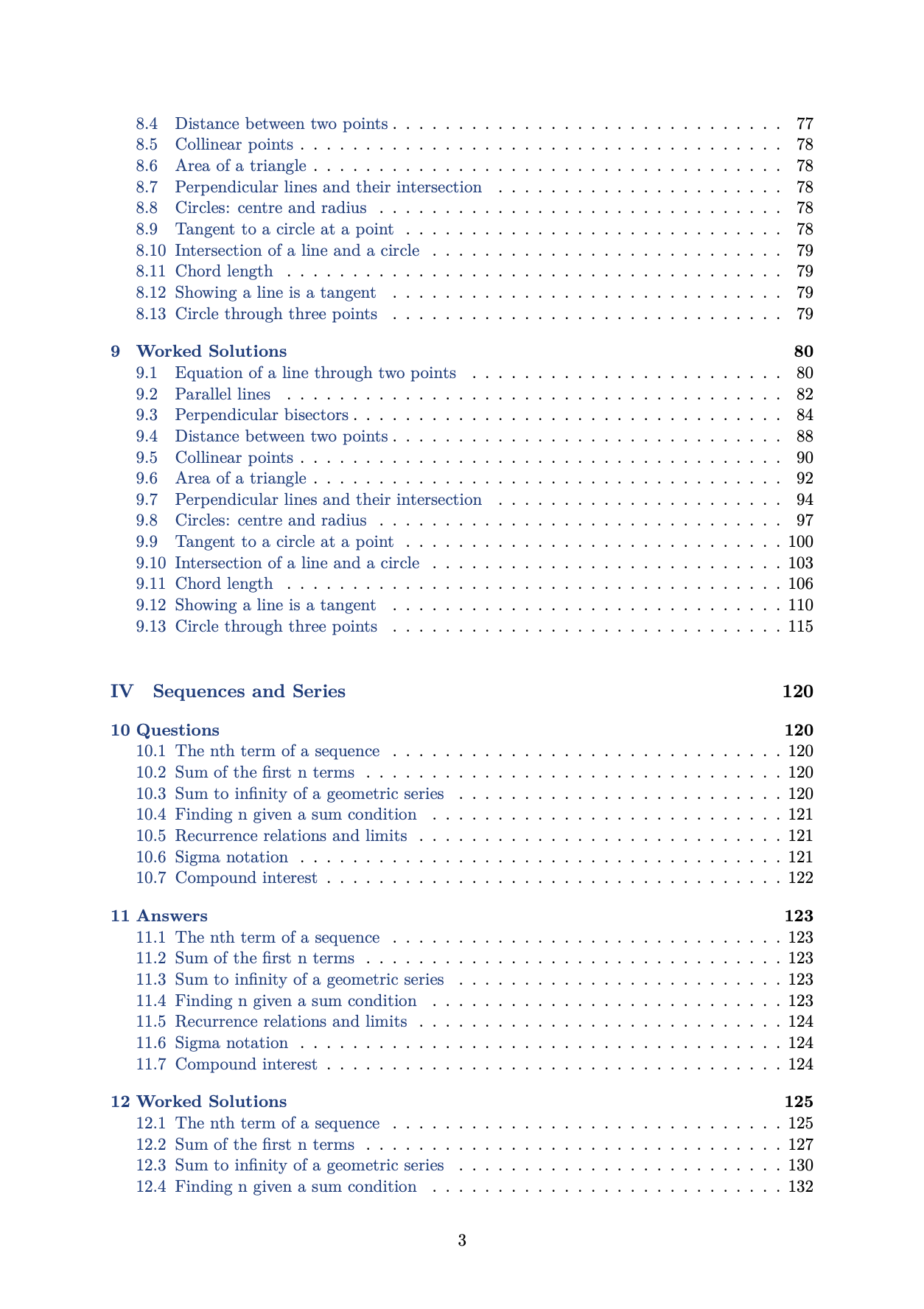 OCR A Level Pure Maths Practice Questions