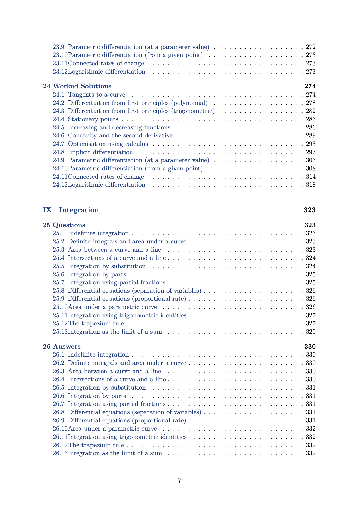 OCR A Level Pure Maths Practice Questions