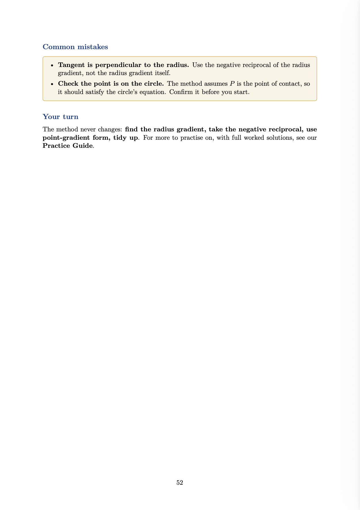 THE PURE MATHS EXPLANATION GUIDE
