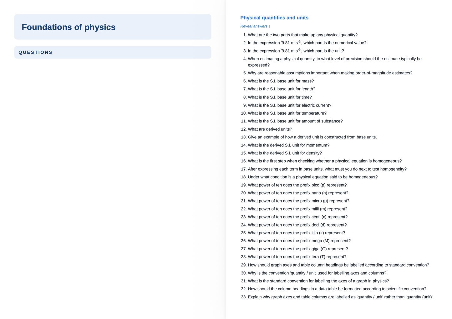 OCR A Level Physics A- ACTIVE RECALL