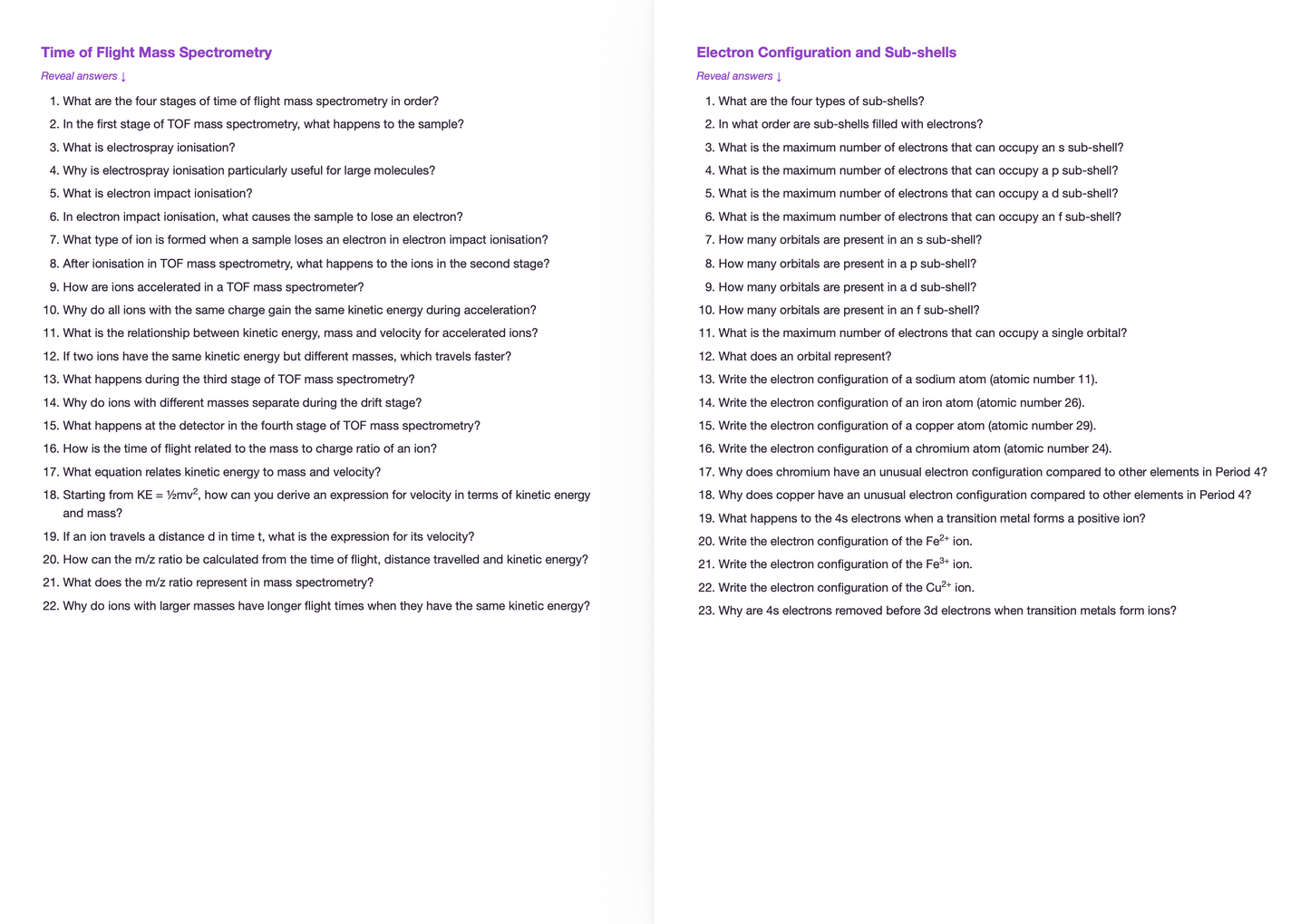 AQA A level Chemistry- ACTIVE RECALL
