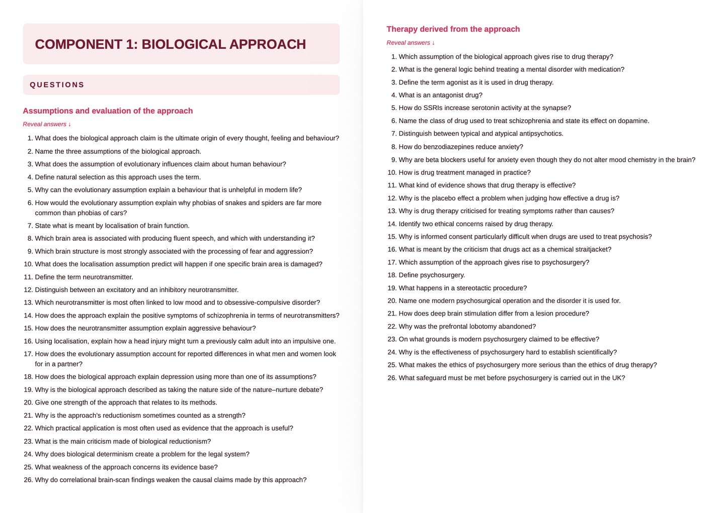 EDUQAS A Level Psychology- ACTIVE RECALL