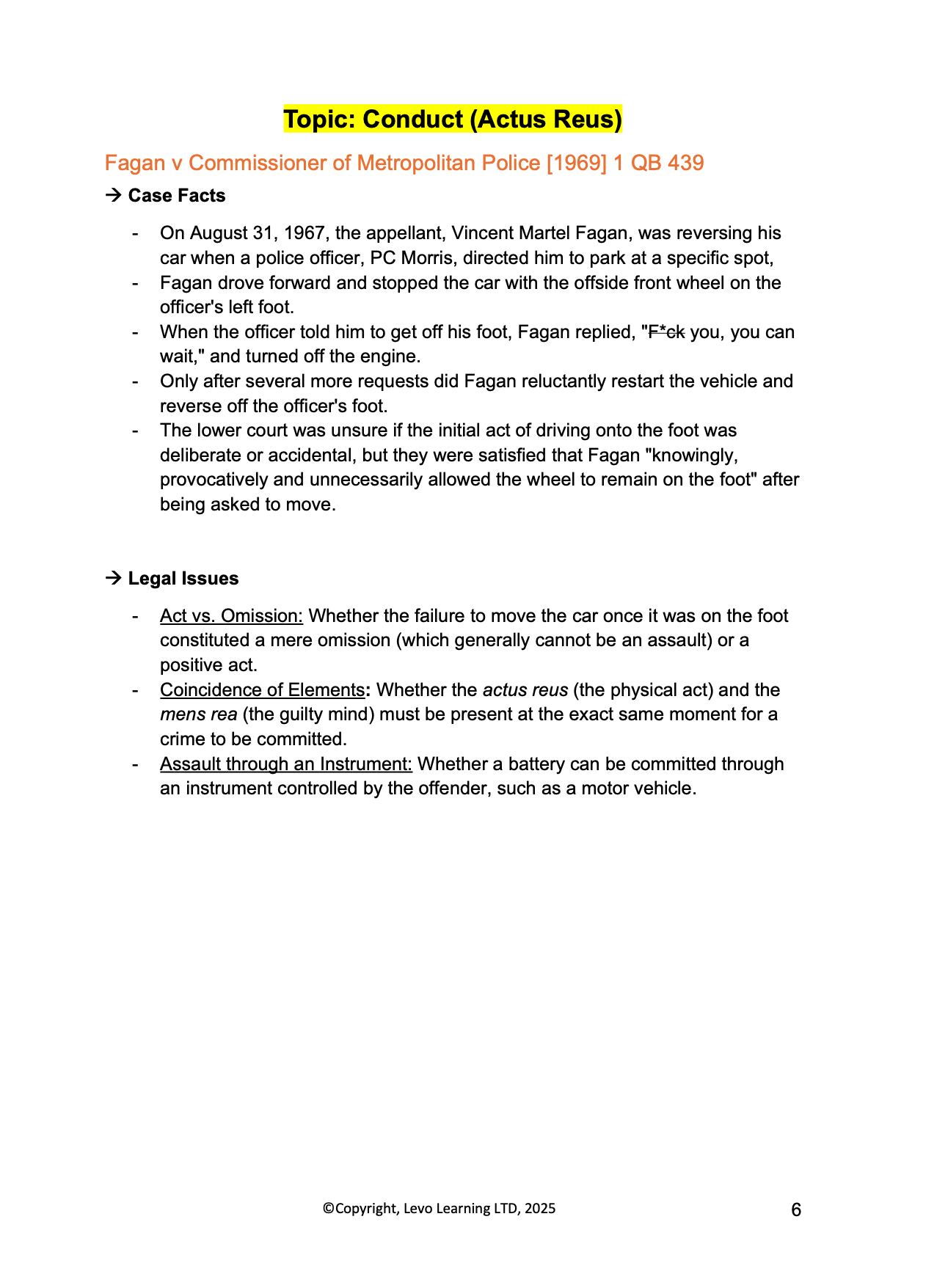 Criminal Law Casebook