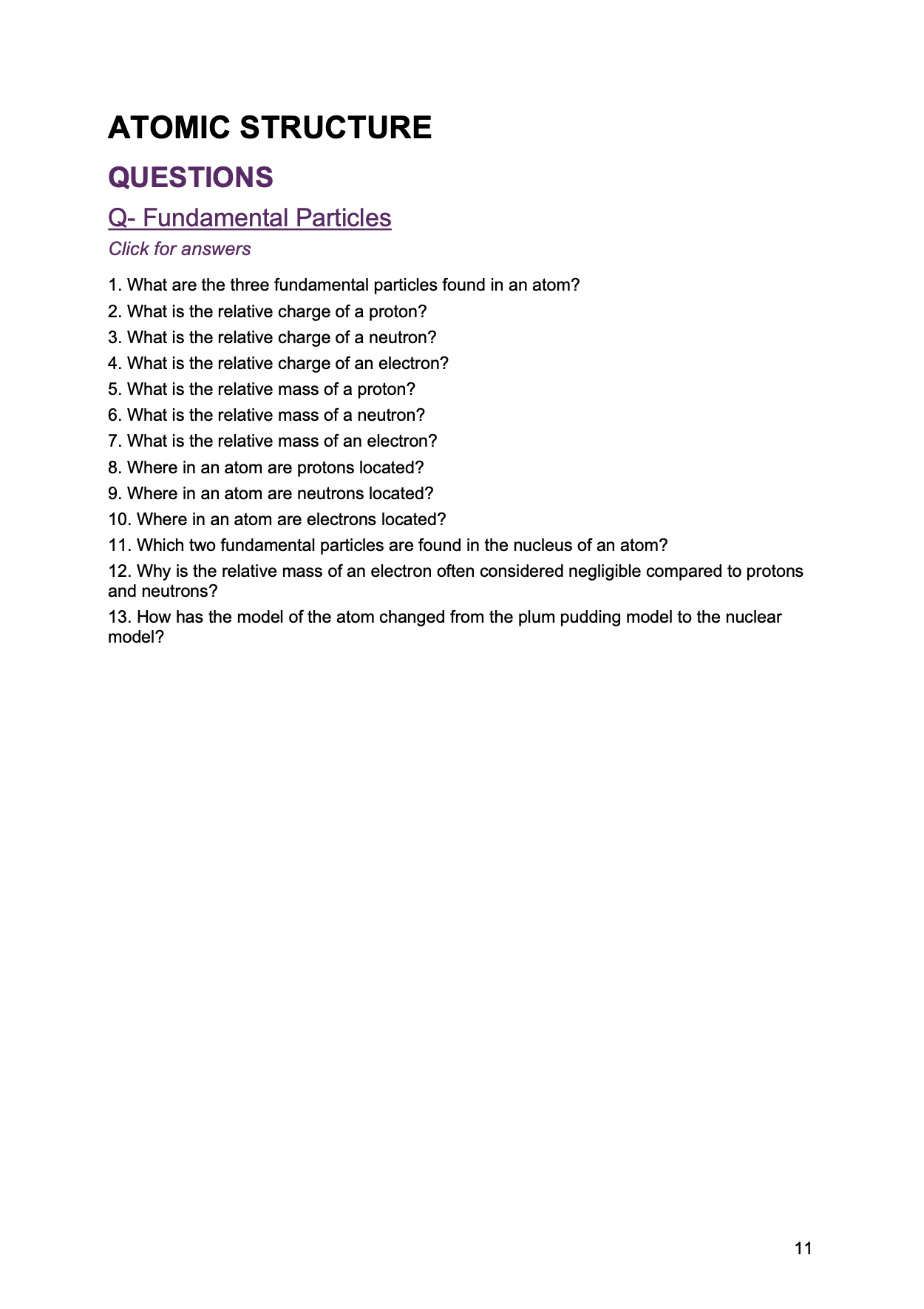A level Chemistry- AQA