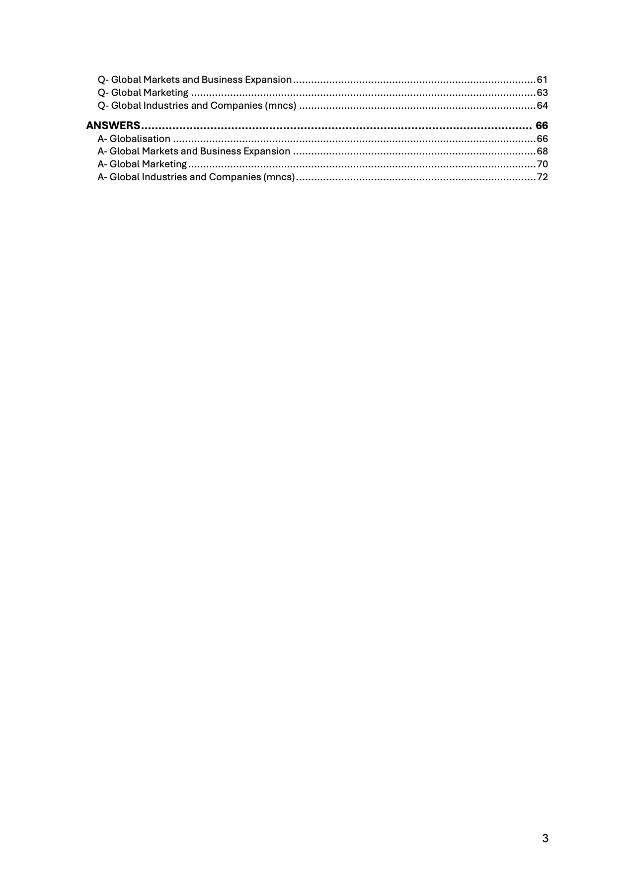 Edexcel A Level Business