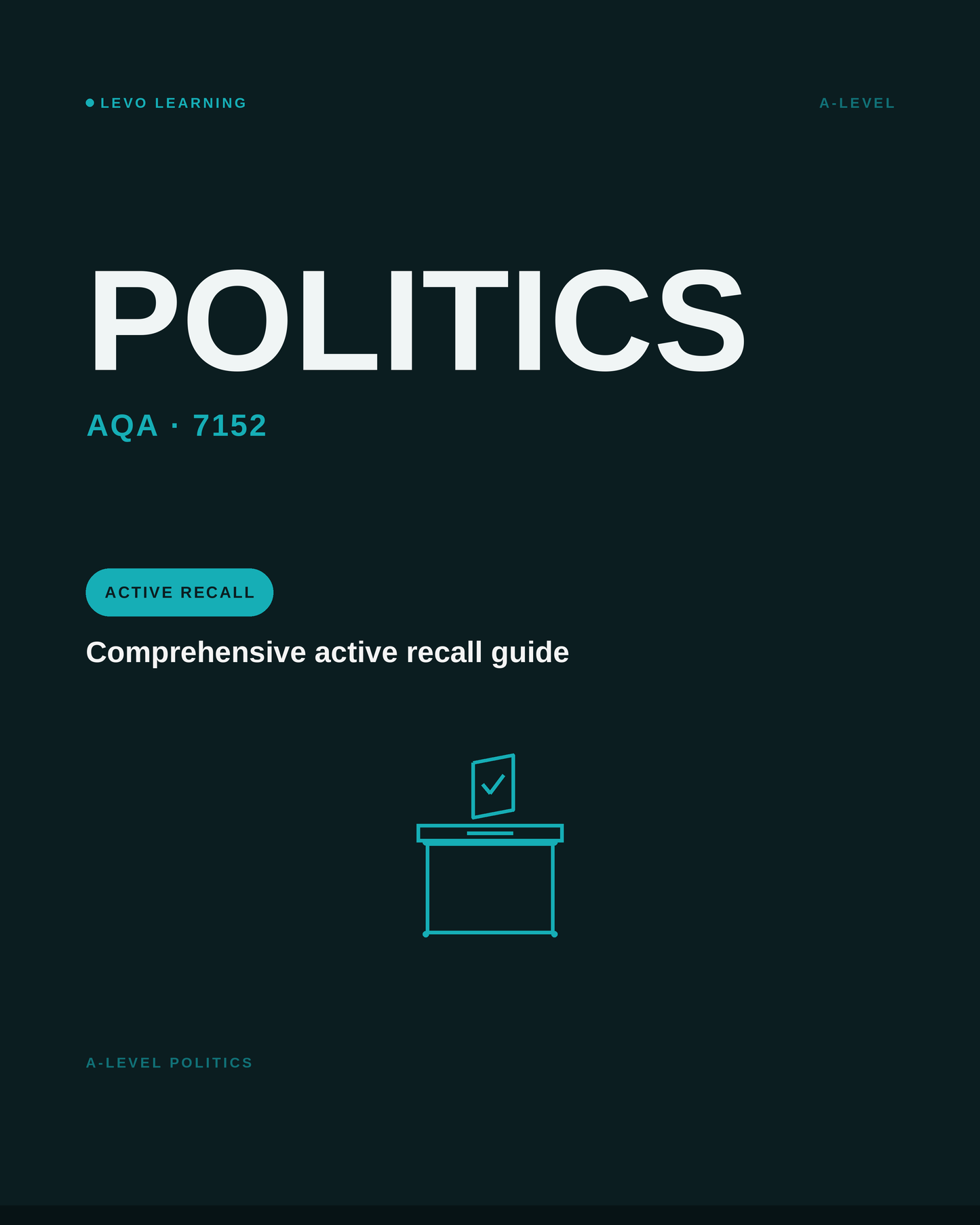 AQA A Level Politics- ACTIVE RECALL