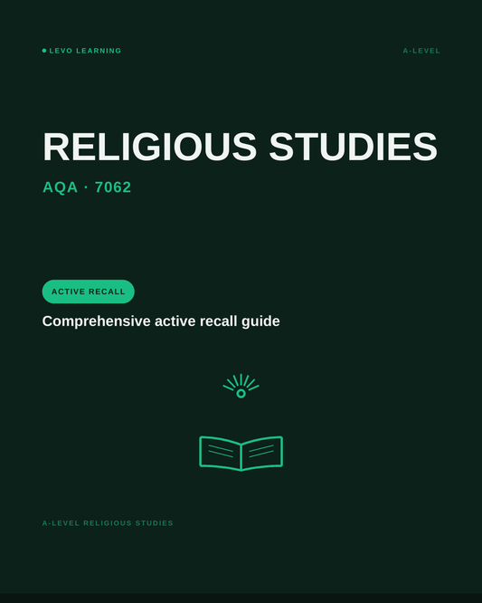 AQA A Level Religious Studies