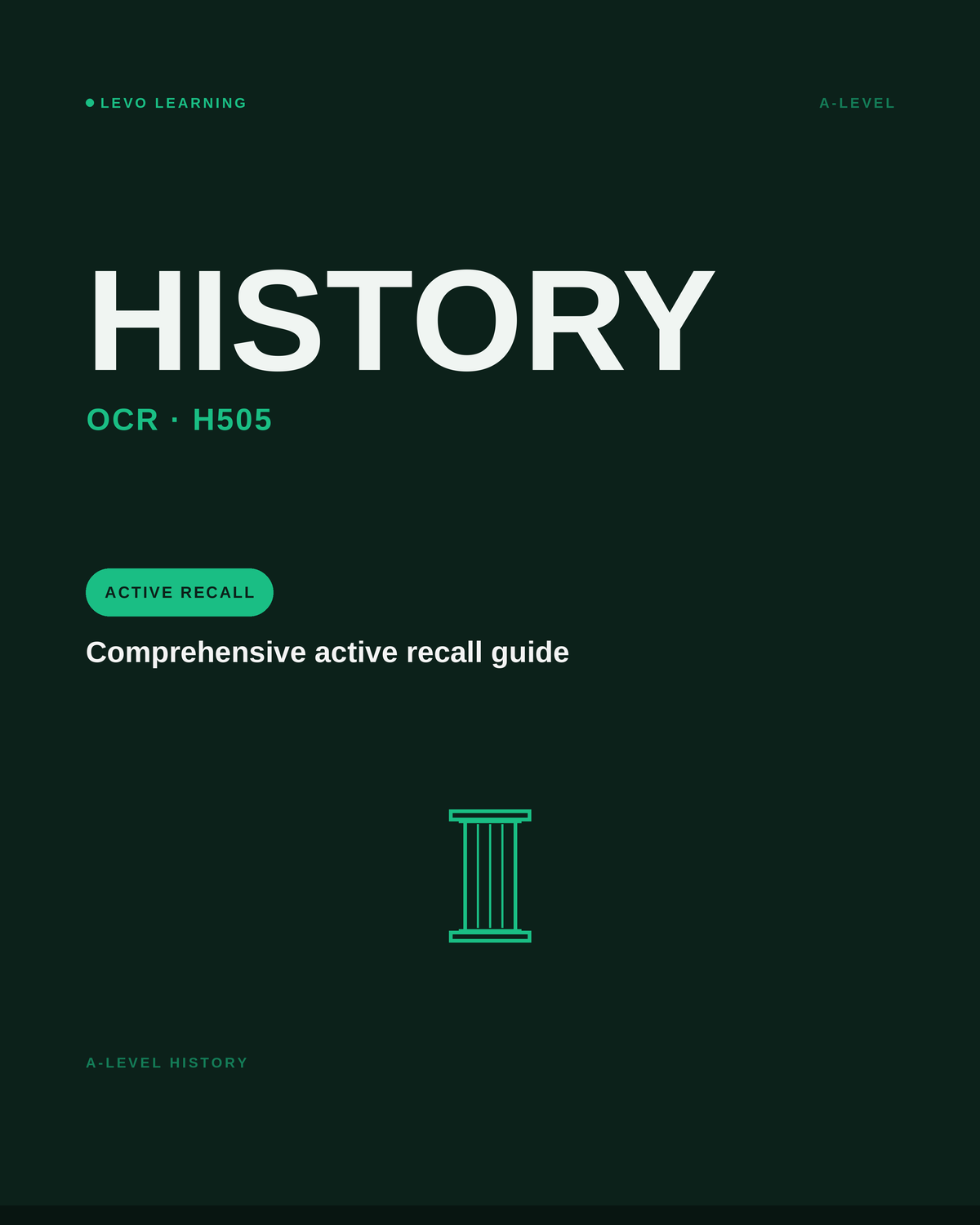 OCR A Level History- ACTIVE RECALL