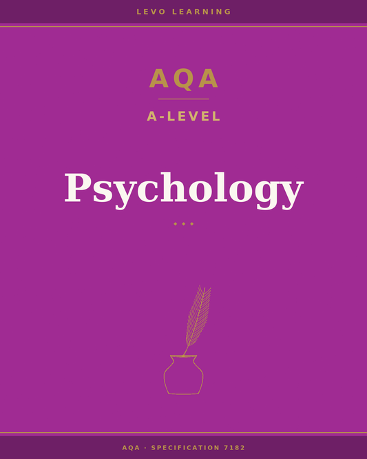 AQA A Level Psychology 3-in-1