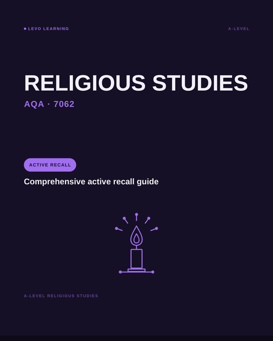 AQA A Level Religious Studies