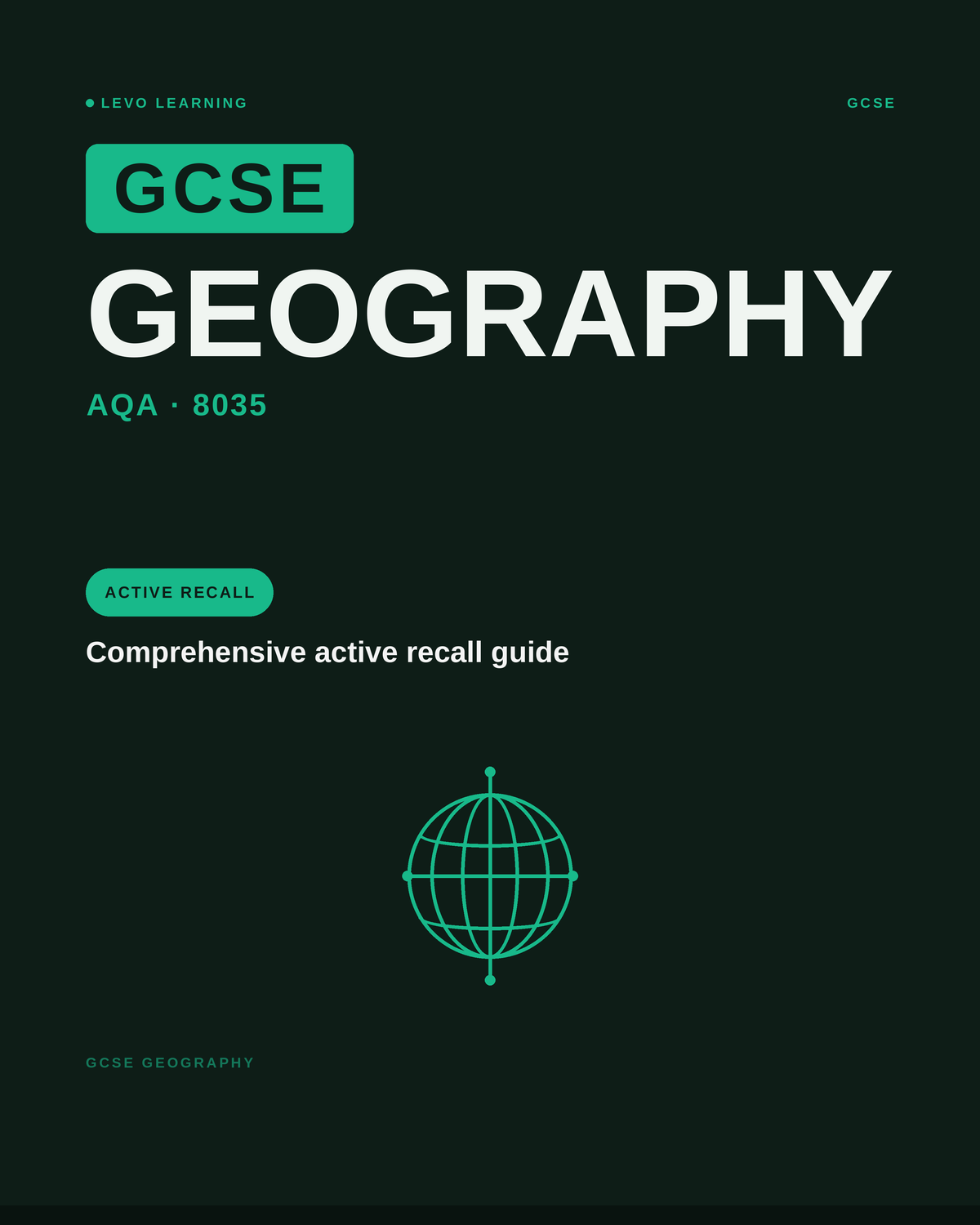 AQA-GCSE-Geography- ACTIVE RECALL
