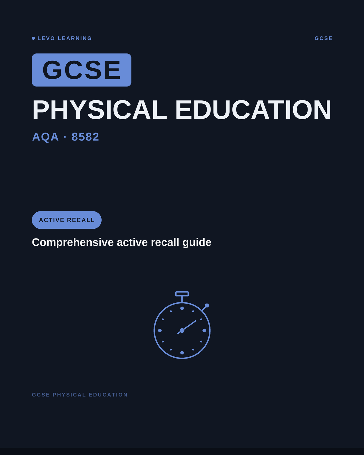 AQA-GCSE-Physical Education (PE)- ACTIVE RECALL