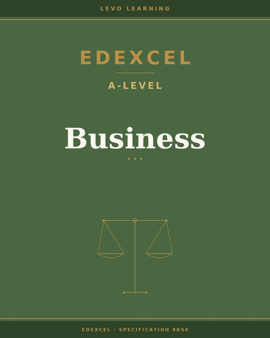 EDEXCEL A Level Business 3-in-1