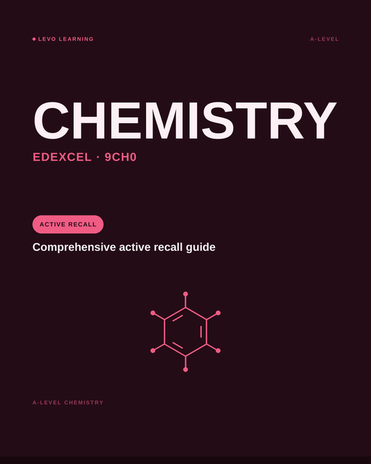 Edexcel A Level Chemistry- ACTIVE RECALL