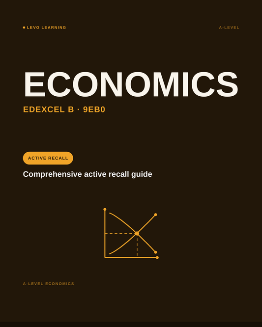 Edexcel B A Level Economics B- ACTIVE RECALL