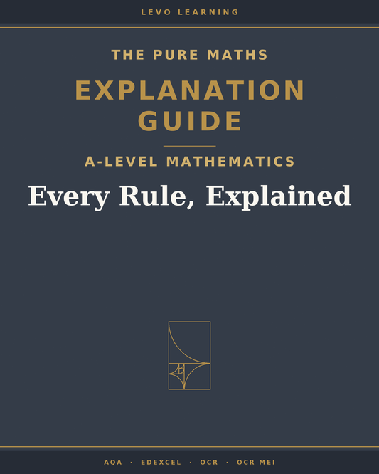 THE PURE MATHS EXPLANATION GUIDE