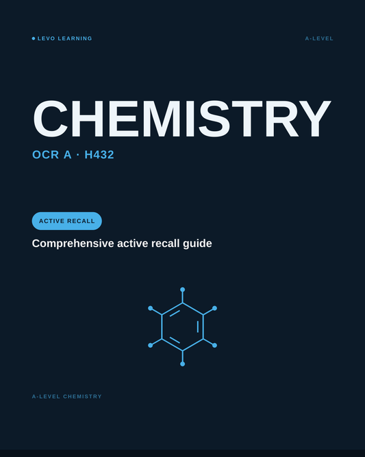 OCR A- A level Chemistry- ACTIVE RECALL
