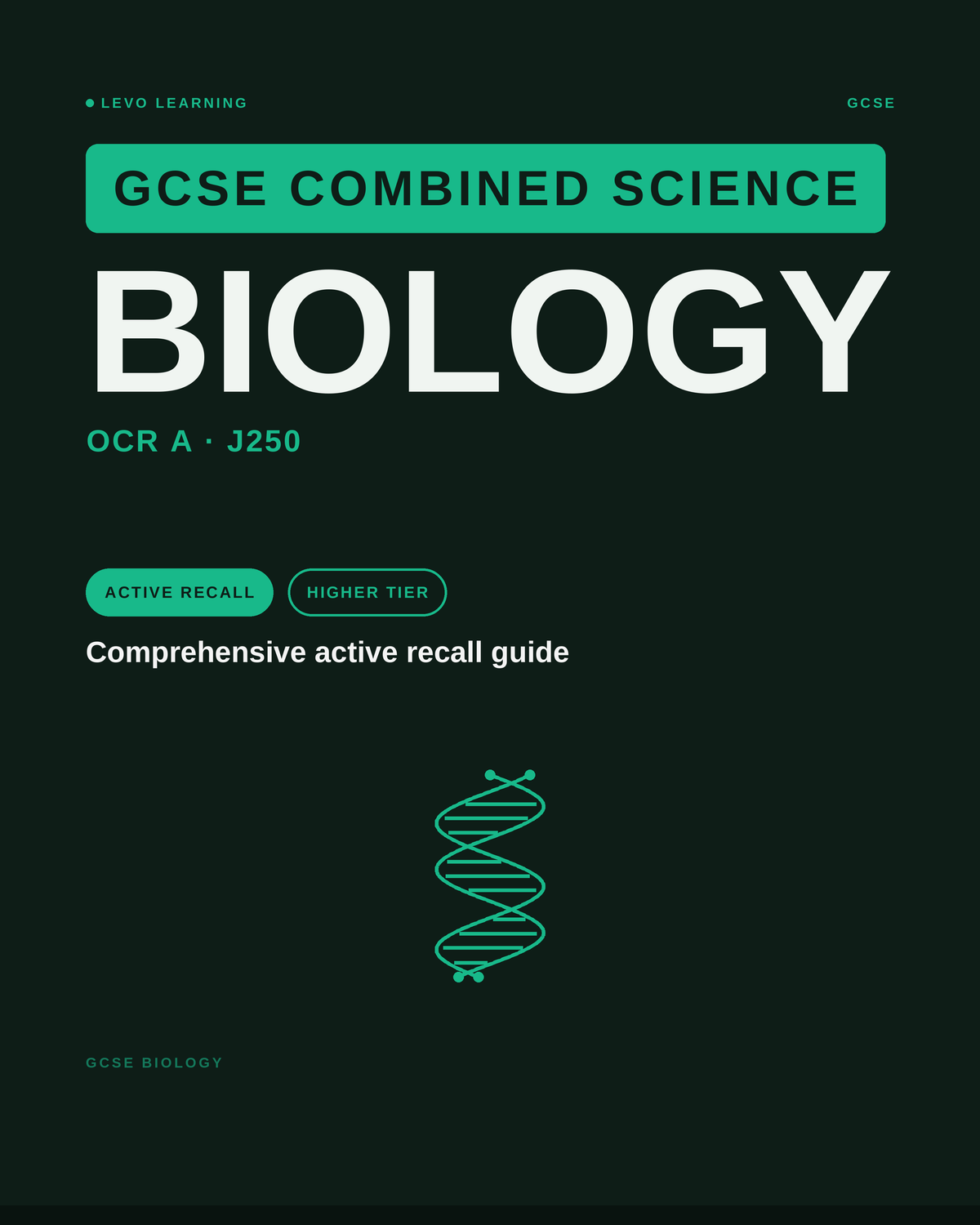 OCR-GCSE-Combined Science-Biology-HIGHER
