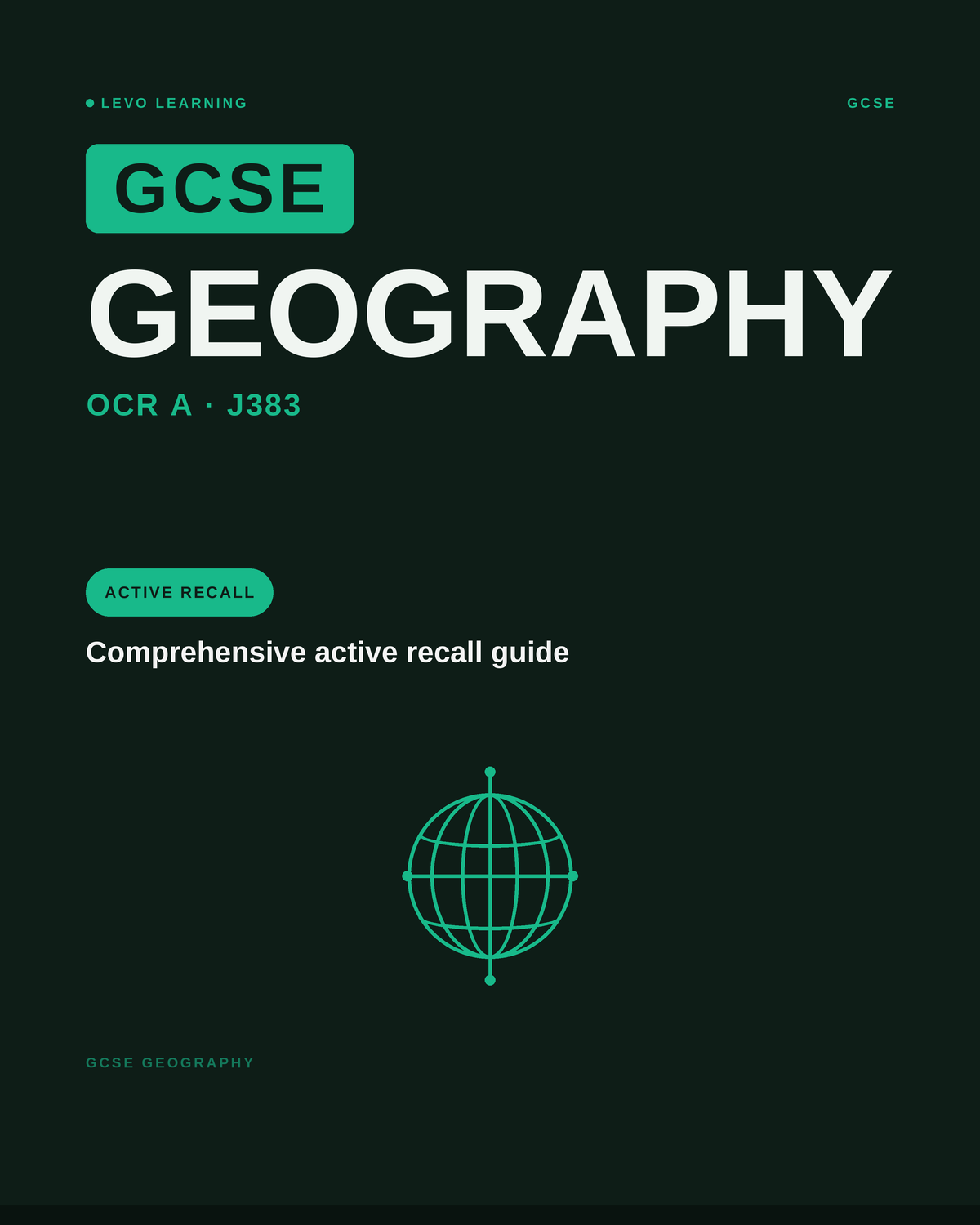 OCR-GCSE-Geography- ACTIVE RECALL