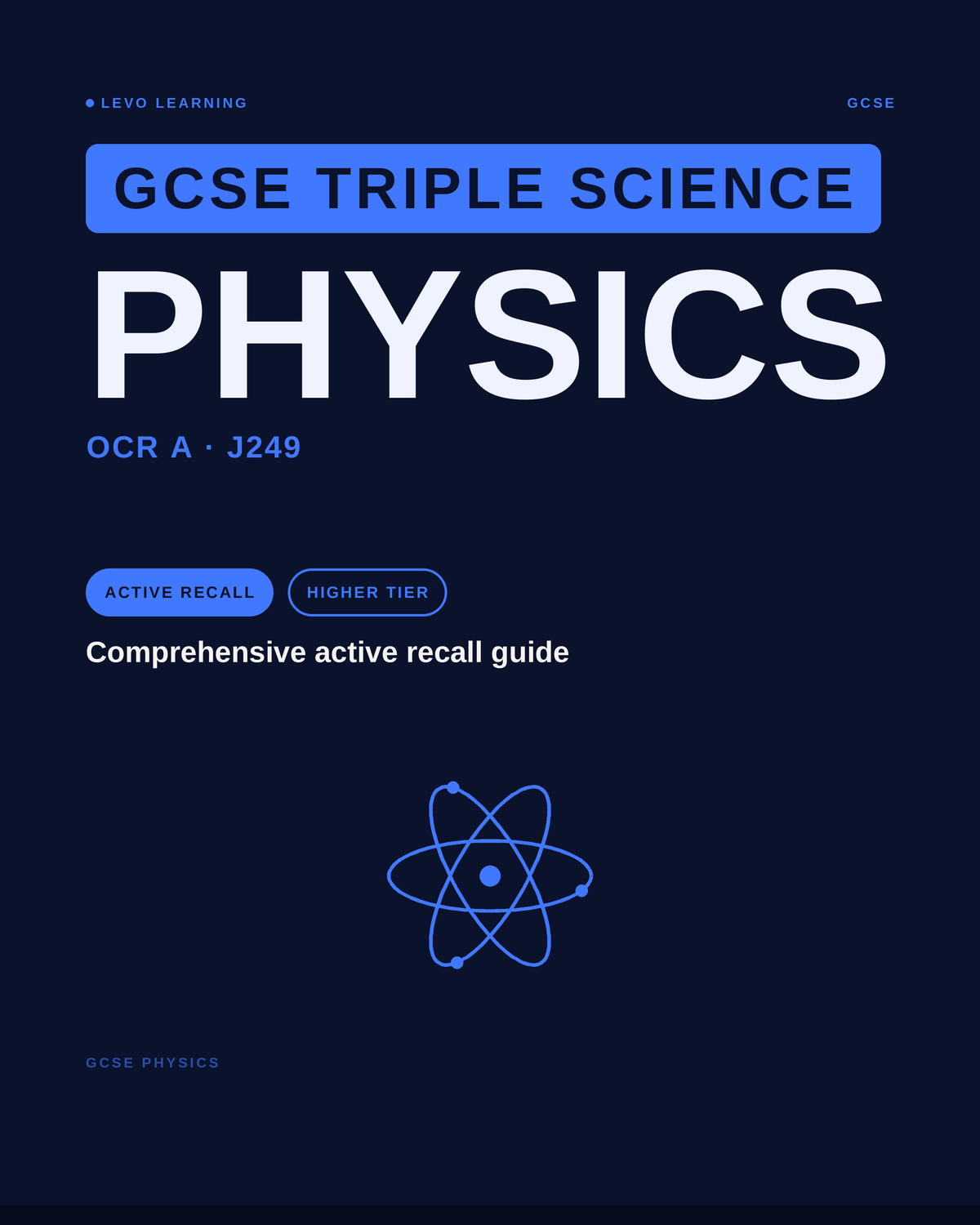 OCR-GCSE-Triple Science-Physics-HIGHER