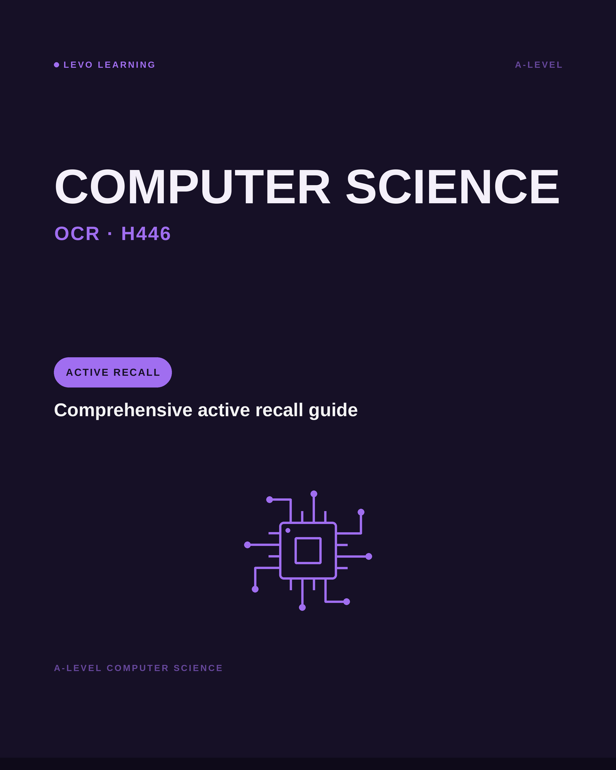 OCR A Level Computer Science- ACTIVE RECALL