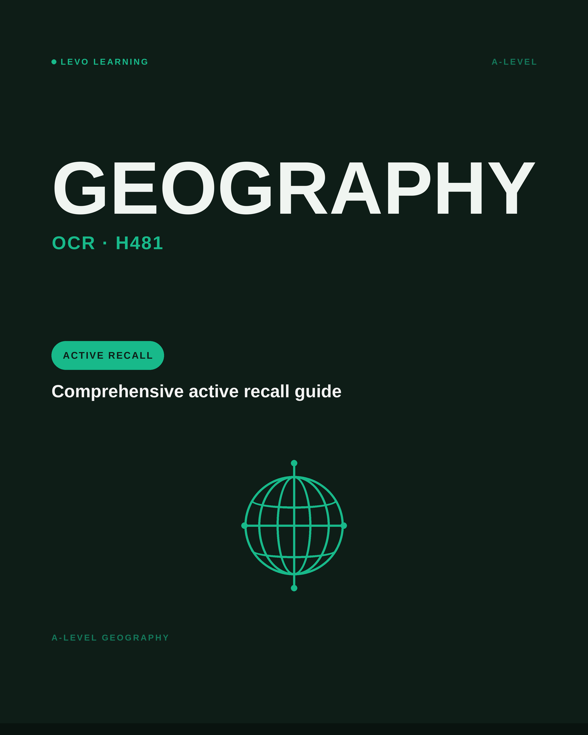 OCR A Level Geography