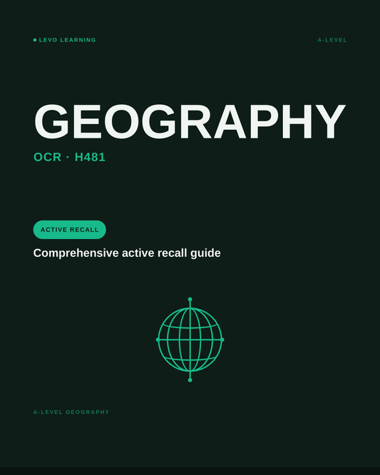 OCR A Level Geography